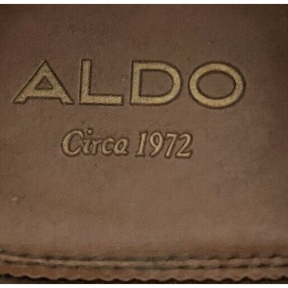 ALDO Men\'s Size 10.5 Brown square Toe Oxford Dress Lace Up Shoes main image 8